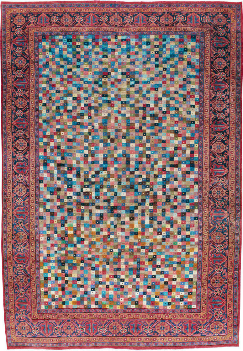 Vintage Persian Veece Carpet, No.22057 - Galerie Shabab