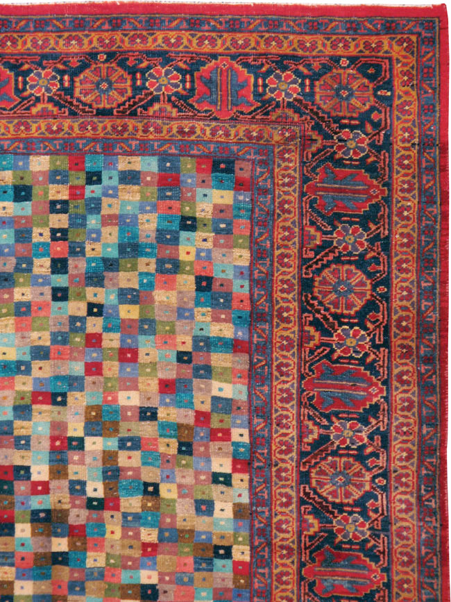Vintage Persian Veece Carpet, No.22057 - Galerie Shabab