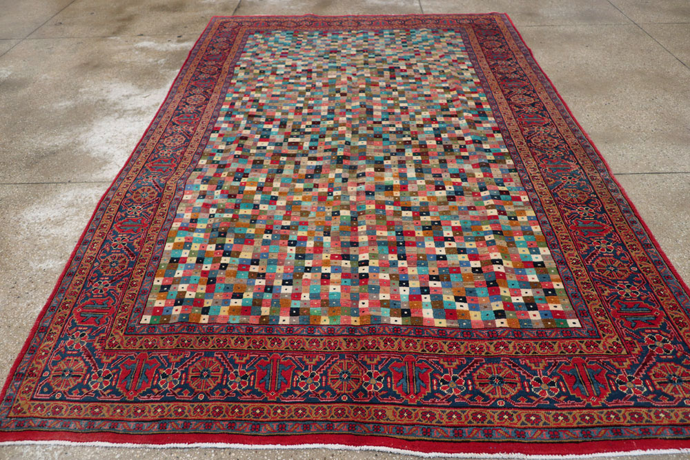 Vintage Persian Veece Carpet, No.22057 - Galerie Shabab