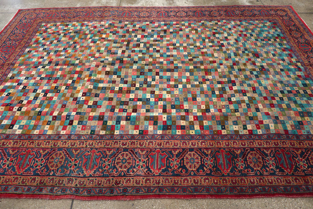 Vintage Persian Veece Carpet, No.22057 - Galerie Shabab
