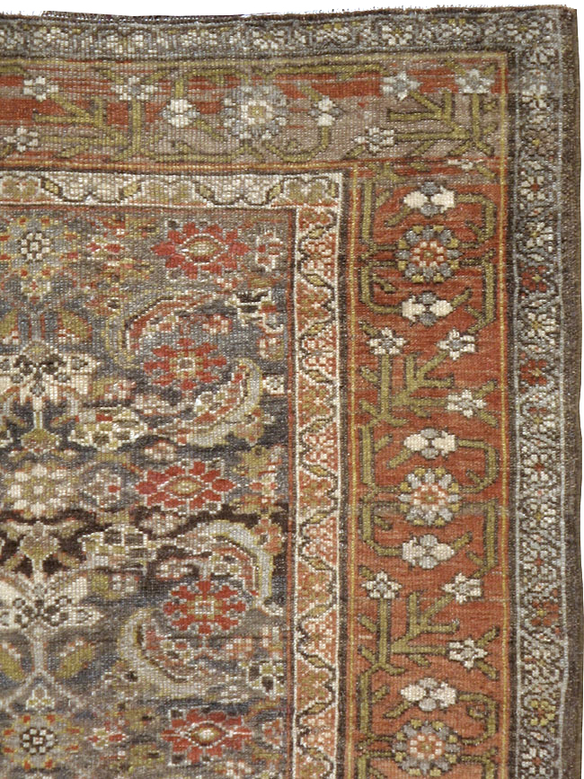 Antique Persian Kurdish Rug, No.22058 - Galerie Shabab