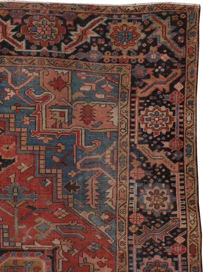 Antique Heriz Carpet, No.22069 - Galerie Shabab