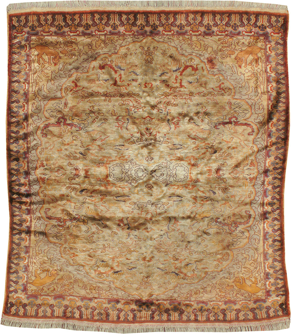 Vintage Turkish Kayseri Rug, No.22073 - Galerie Shabab