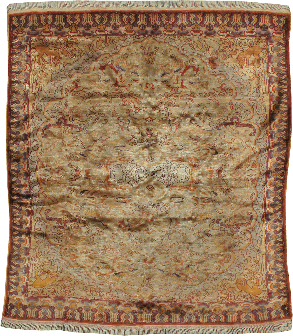 Vintage Turkish Kayseri Rug, No.22073 - Galerie Shabab