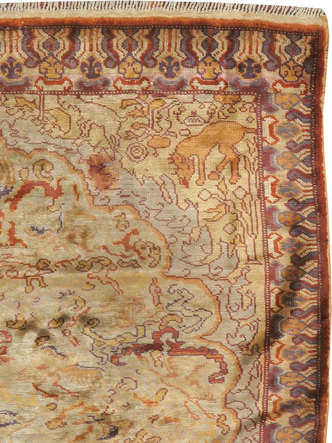 Vintage Turkish Kayseri Rug, No.22073 - Galerie Shabab