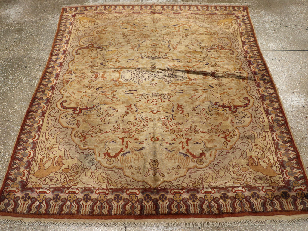 Vintage Turkish Kayseri Rug, No.22073 - Galerie Shabab
