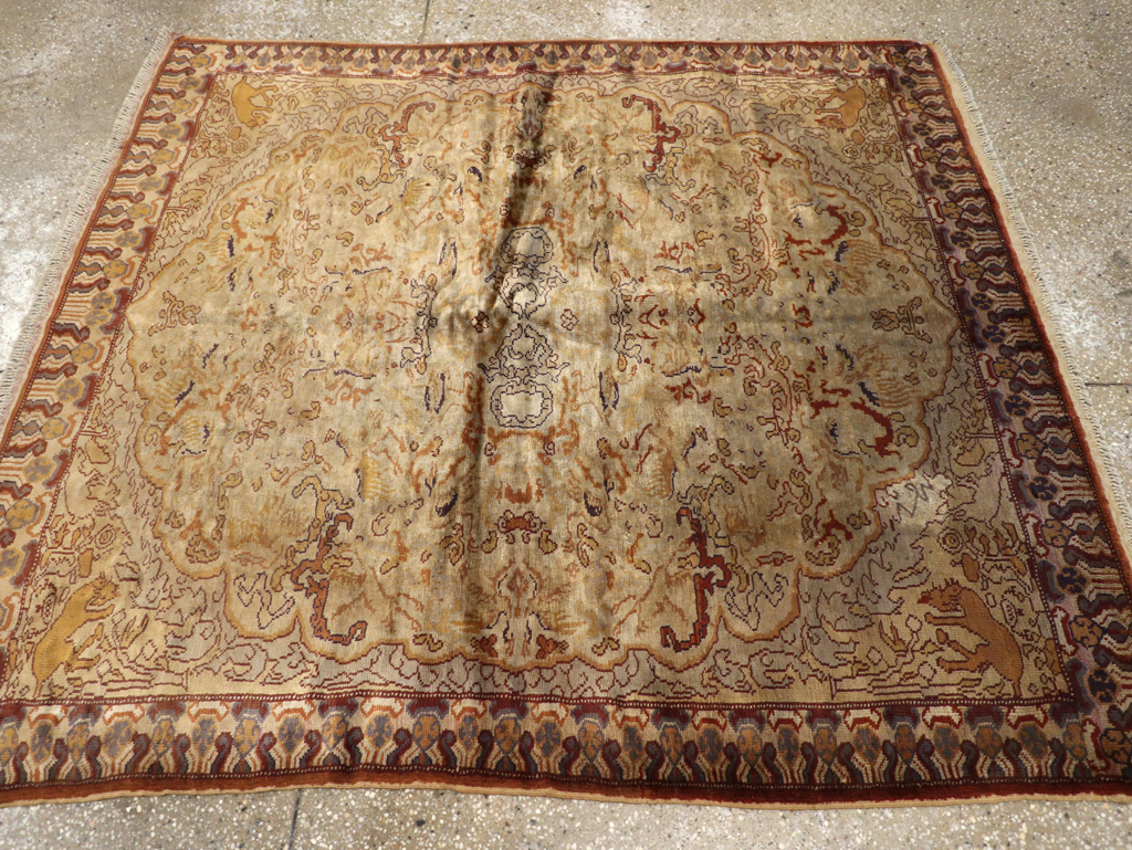 Vintage Turkish Kayseri Rug, No.22073 - Galerie Shabab