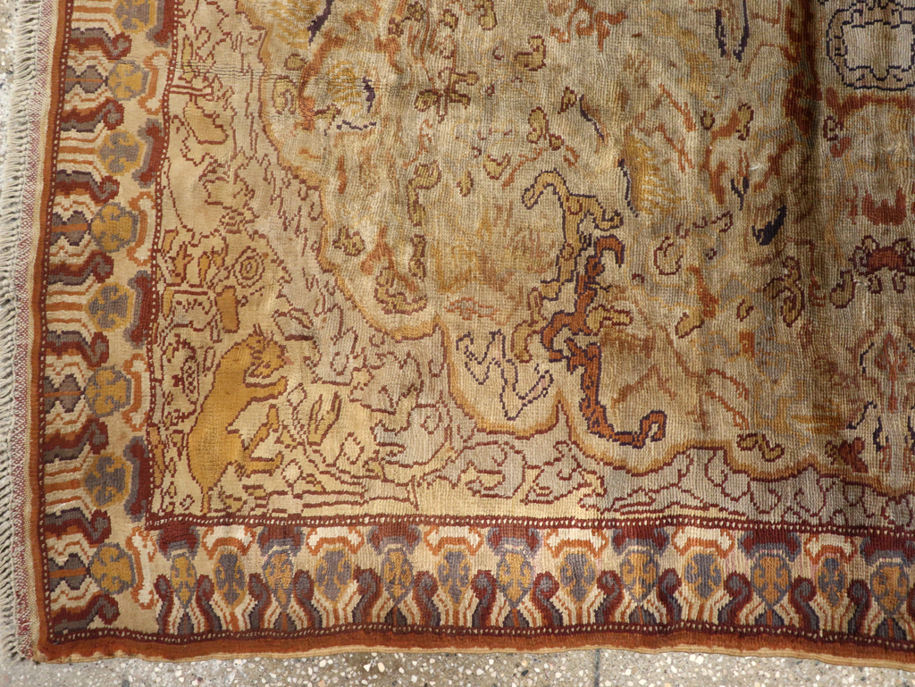 Vintage Turkish Kayseri Rug, No.22073 - Galerie Shabab