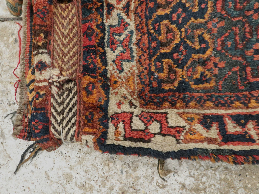 Antique Persian Kurdish Bag Face Rug, No.22079 - Galerie Shabab