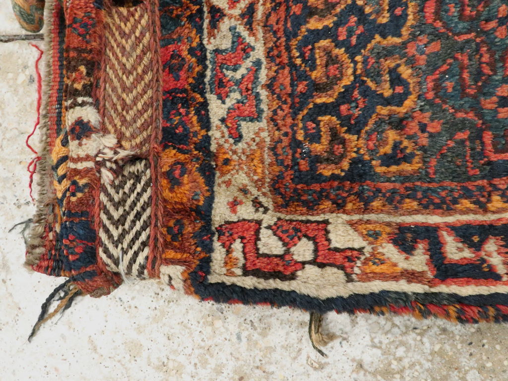 Antique Persian Kurdish Bag Face Rug, No.22079 - Galerie Shabab