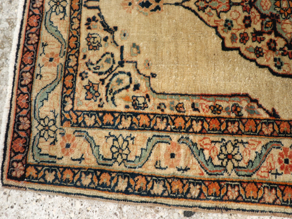 Antique Persian Tabriz Hagi Jalili Rug, No.22081 - Galerie Shabab