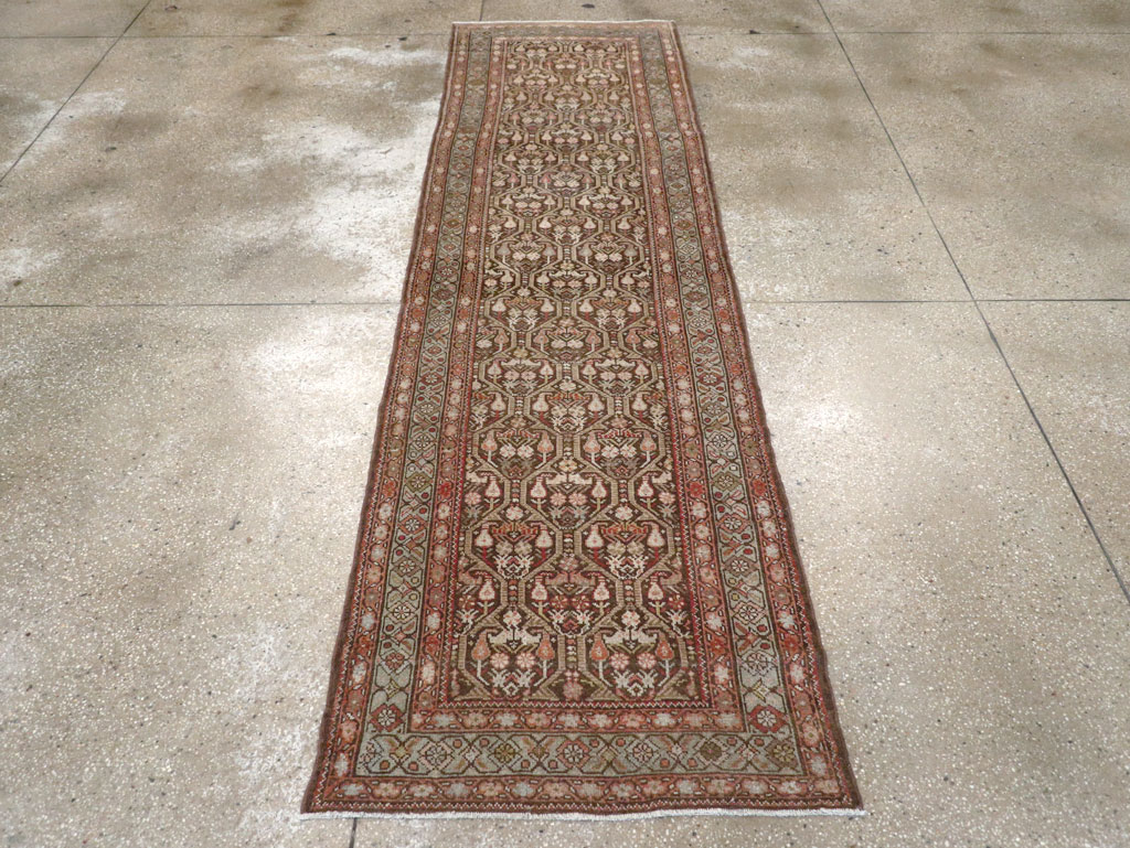 Antique Persian Kurdish Runner, No.22082 - Galerie Shabab