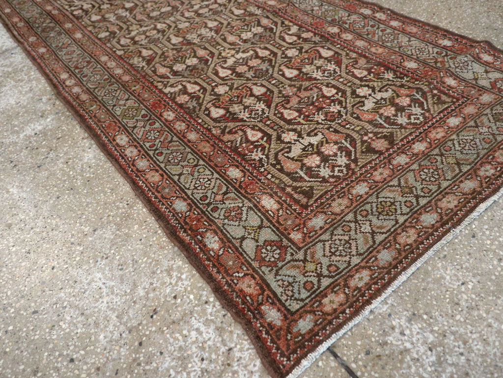 Antique Persian Kurdish Runner, No.22082 - Galerie Shabab