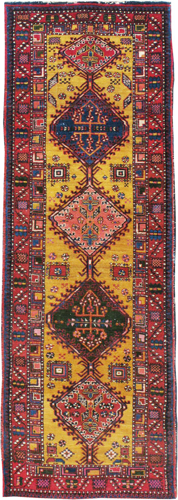 Vintage Persian Serab Runner, No.22090 - Galerie Shabab
