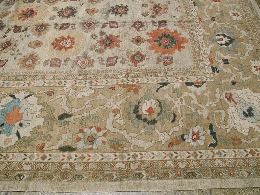 Antique Persian Mahal Carpet, No.22091 - Galerie Shabab