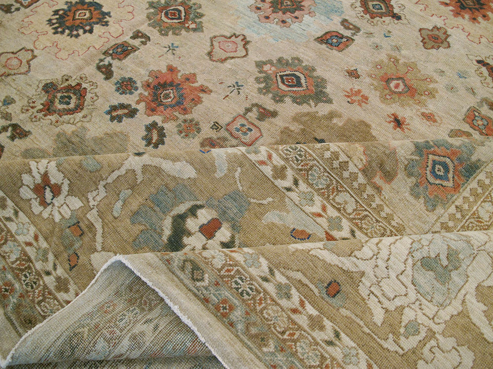 Antique Persian Mahal Carpet, No.22091 - Galerie Shabab