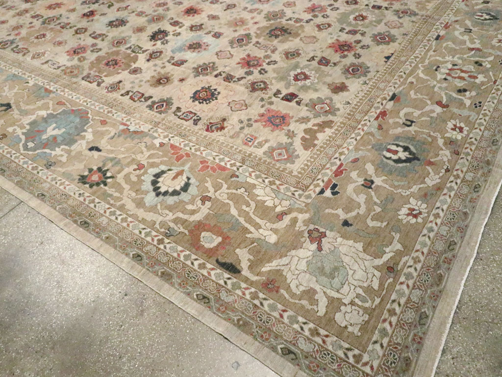 Antique Persian Mahal Carpet, No.22091 - Galerie Shabab
