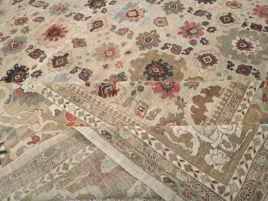 Antique Persian Mahal Carpet, No.22091 - Galerie Shabab