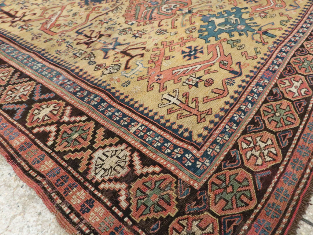 Antique Persian Caucasian Soumak Flatweave, No.22092 - Galerie Shabab