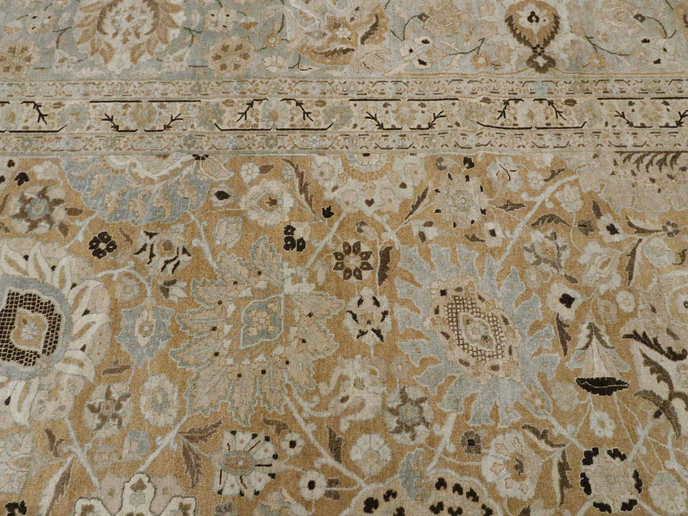 Antique Persian Tabriz Carpet, No.22094 - Galerie Shabab