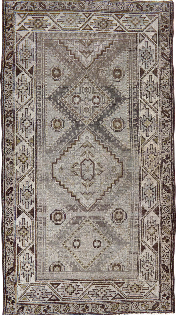 Vintage Persian Kurdish Rug, No.22098 - Galerie Shabab