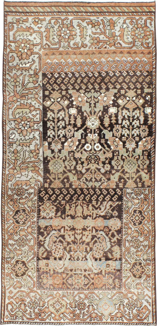 Antique Persian Malayer Sampler Rug, No.22101 - Galerie Shabab