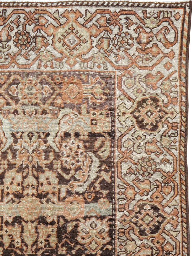 Antique Persian Malayer Sampler Rug, No.22101 - Galerie Shabab