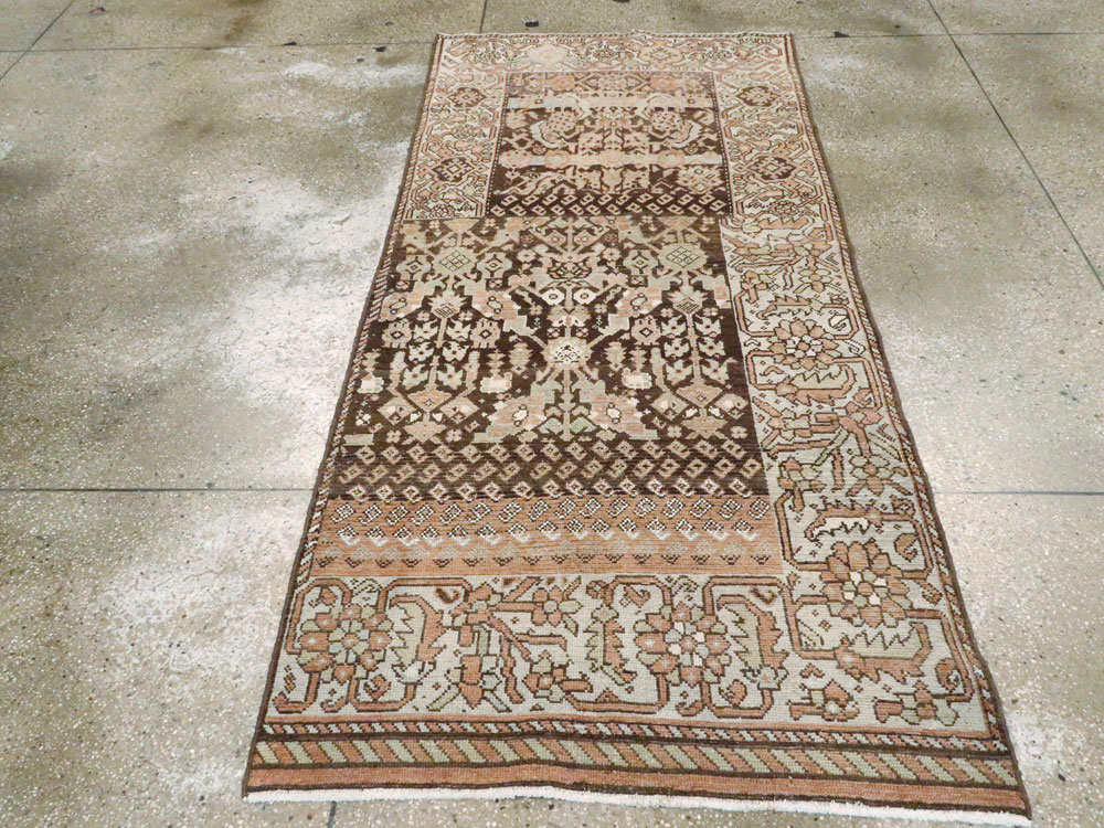 Antique Persian Malayer Sampler Rug, No.22101 - Galerie Shabab