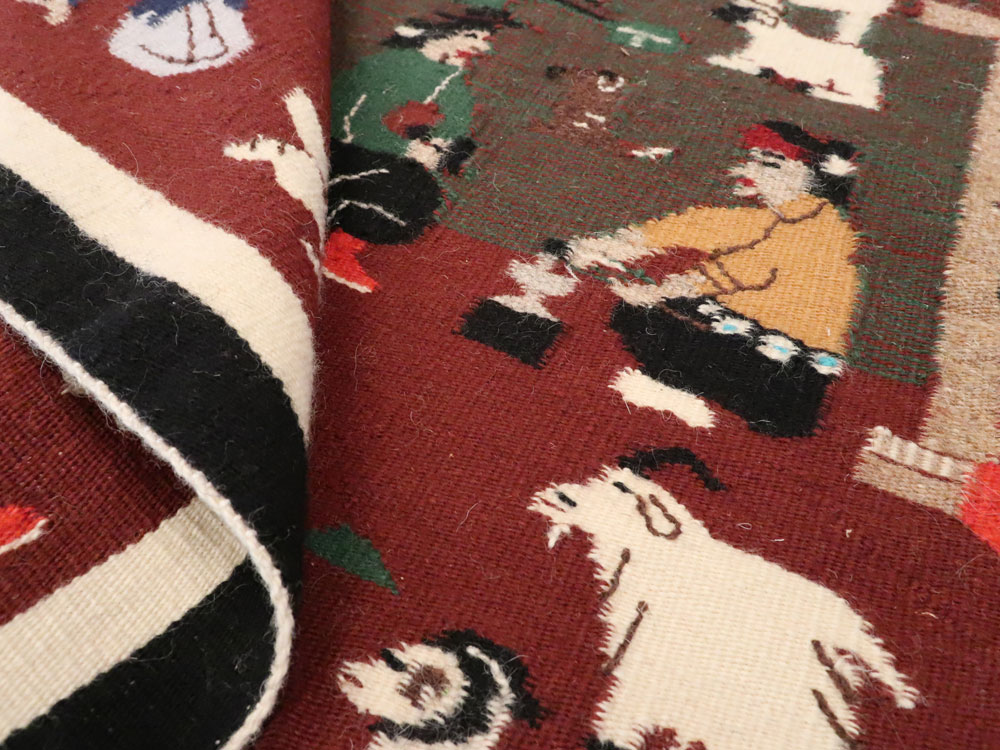 Vintage American Navajo Rug, No.22102 - Galerie Shabab