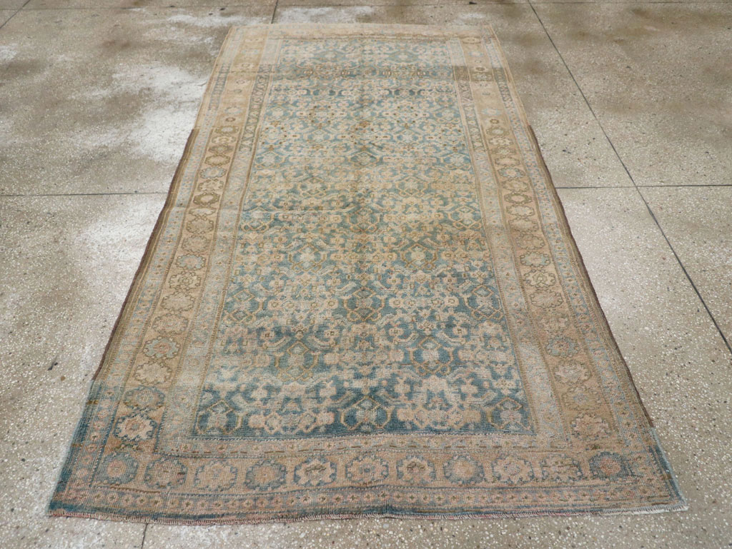Antique Persian Bidjar Gallery Rug, No.22105 - Galerie Shabab