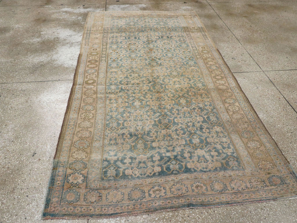 Antique Persian Bidjar Gallery Rug, No.22105 - Galerie Shabab