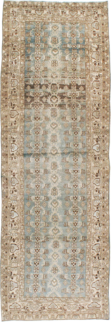 Vintage Persian Malayer Runner, No.22108 - Galerie Shabab