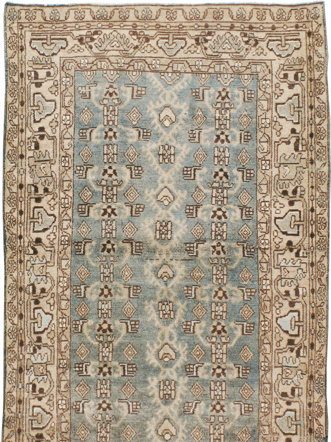 Vintage Persian Malayer Runner, No.22108 - Galerie Shabab
