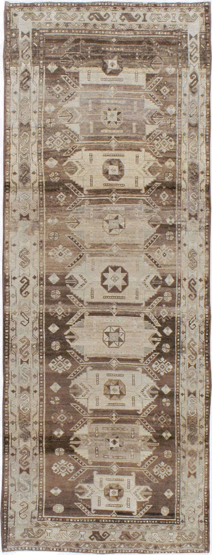 Vintage Persian Malayer Runner, No.22109 - Galerie Shabab