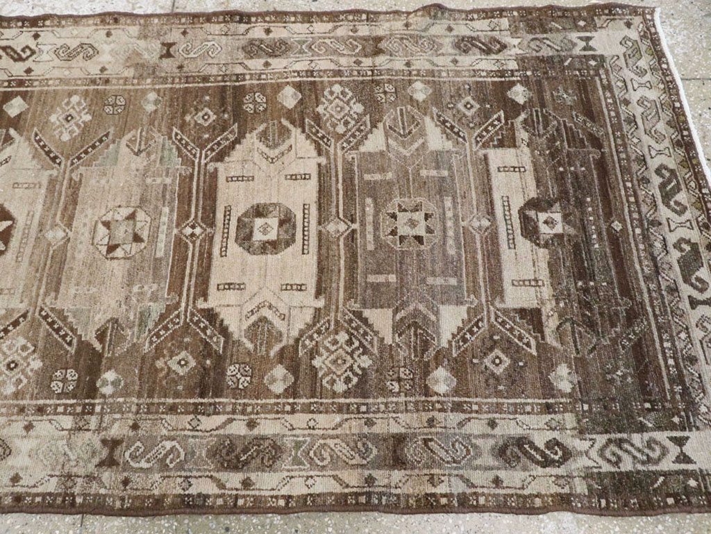 Vintage Persian Malayer Runner, No.22109 - Galerie Shabab