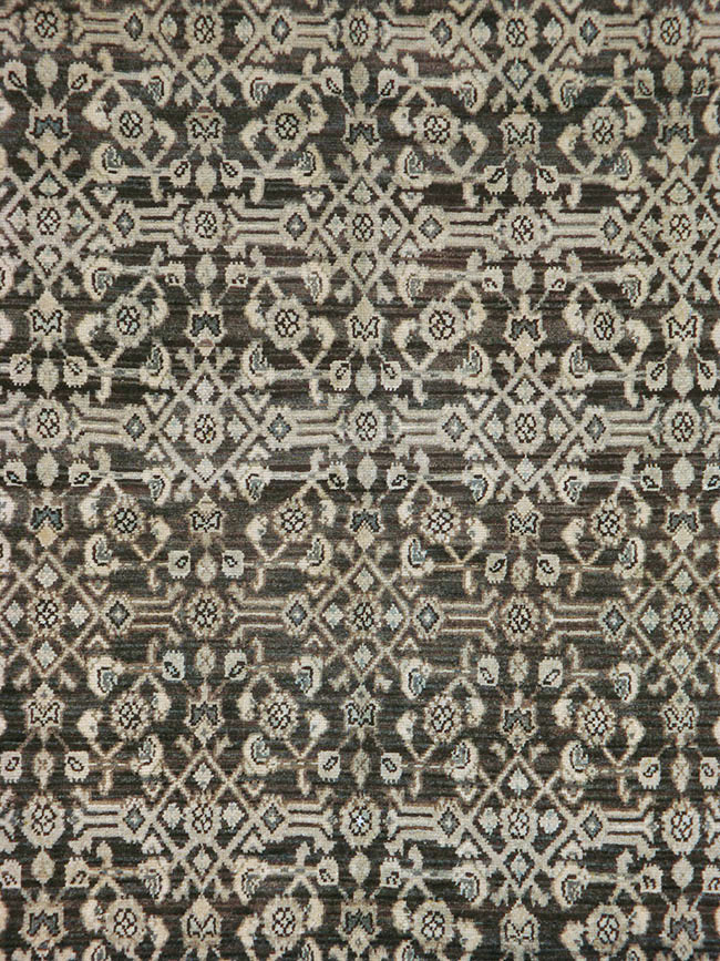 Vintage Persian Malayer Carpet, No.22111 - Galerie Shabab