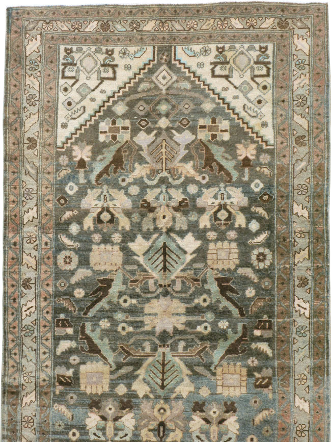 Vintage Persian Malayer Rug, No.22119 - Galerie Shabab