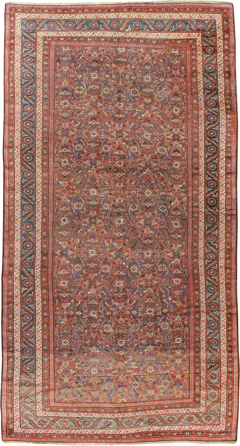 Antique Persian Bakshaish Carpet, No.22120 - Galerie Shabab
