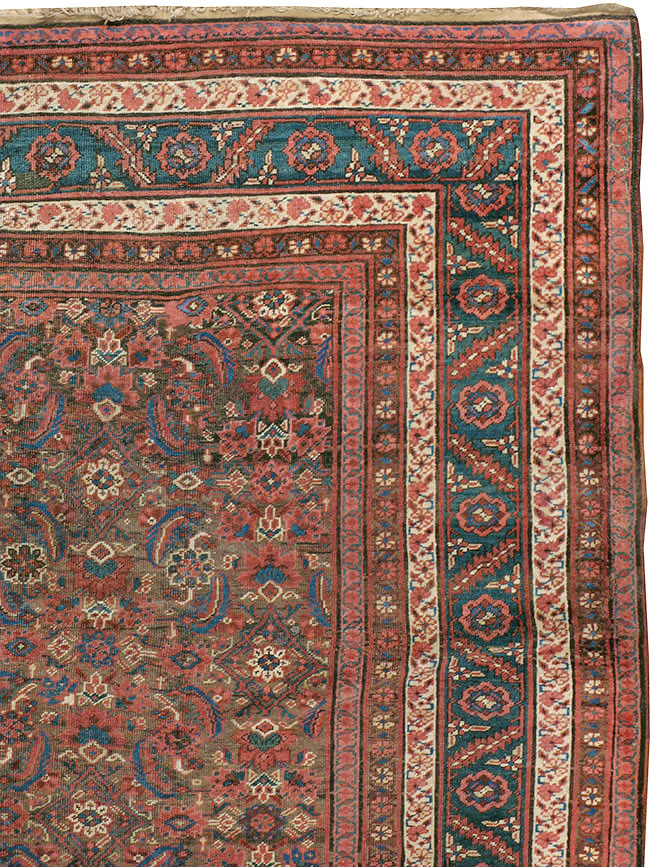 Antique Persian Bakshaish Carpet, No.22120 - Galerie Shabab
