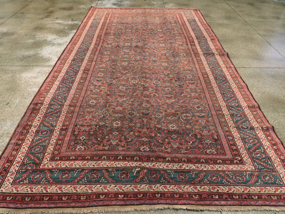 Antique Persian Bakshaish Carpet, No.22120 - Galerie Shabab