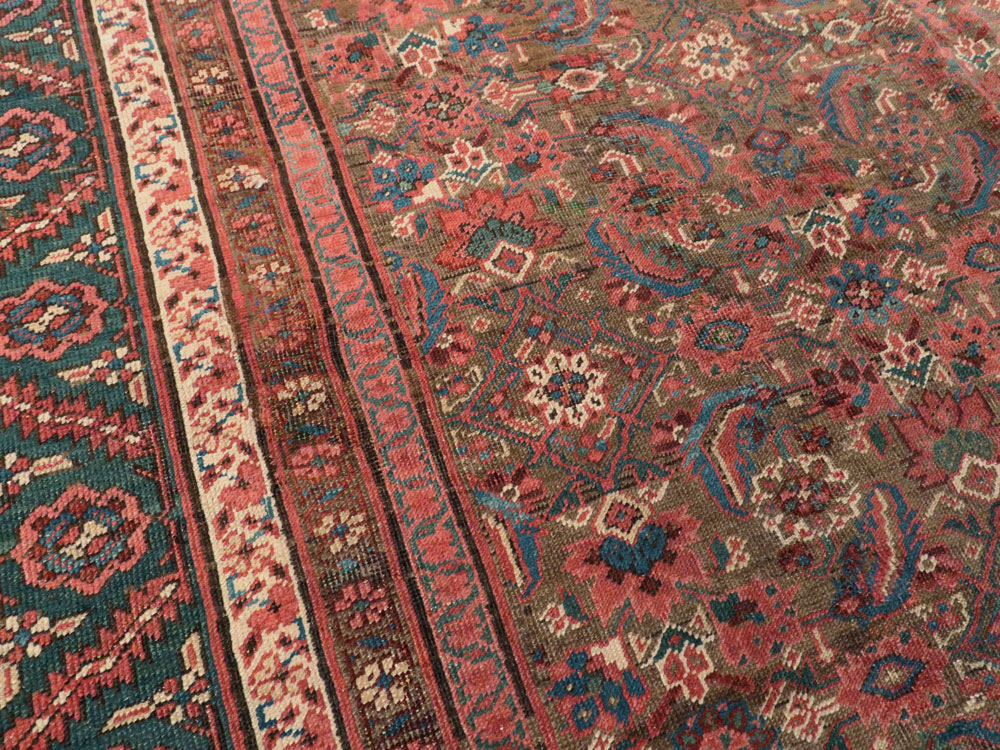 Antique Persian Bakshaish Carpet, No.22120 - Galerie Shabab