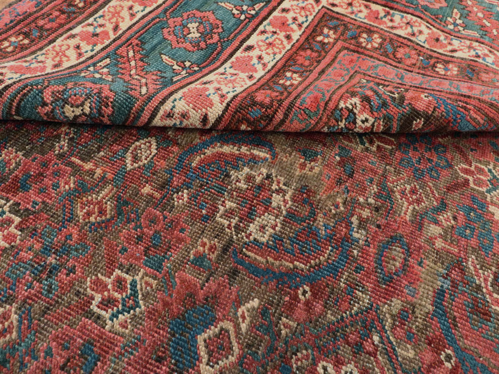 Antique Persian Bakshaish Carpet, No.22120 - Galerie Shabab