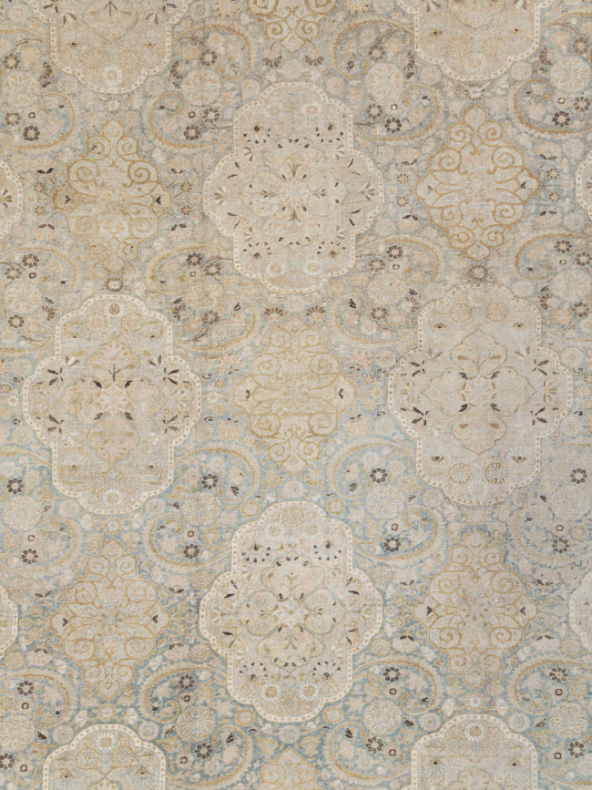 Vintage Persian Kashan Carpet, No.22122 - Galerie Shabab