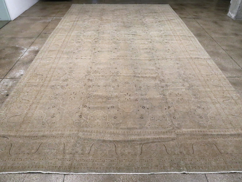 Vintage Persian Kashan Carpet, No.22122 - Galerie Shabab