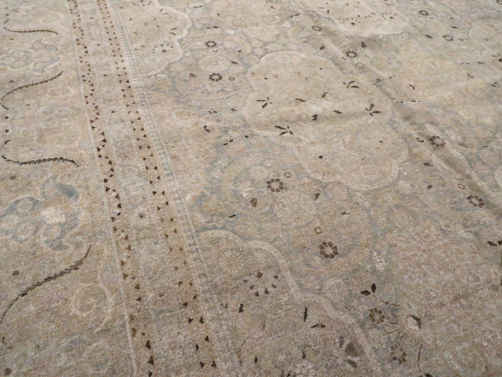 Vintage Persian Kashan Carpet, No.22122 - Galerie Shabab