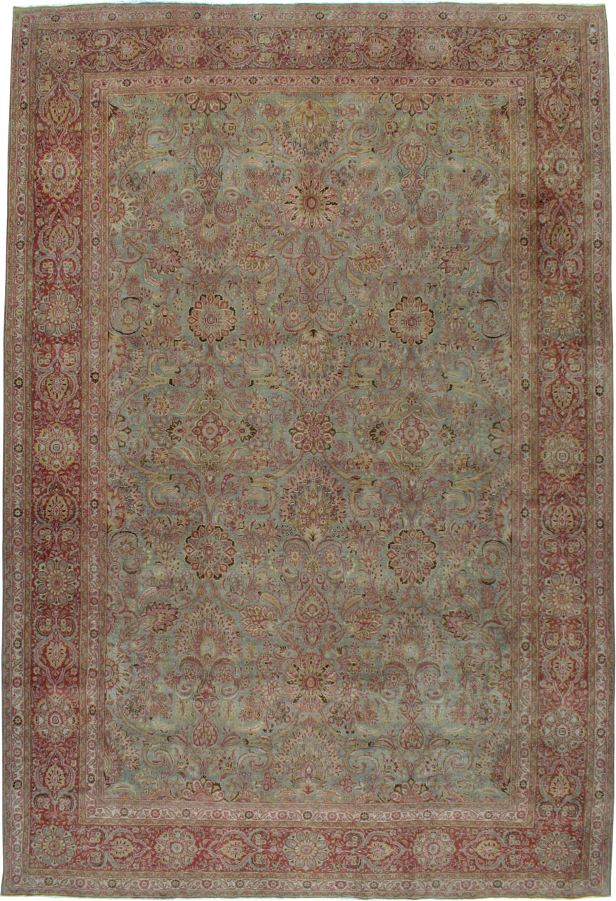 Antique Tabriz Carpet, No.22123 - Galerie Shabab