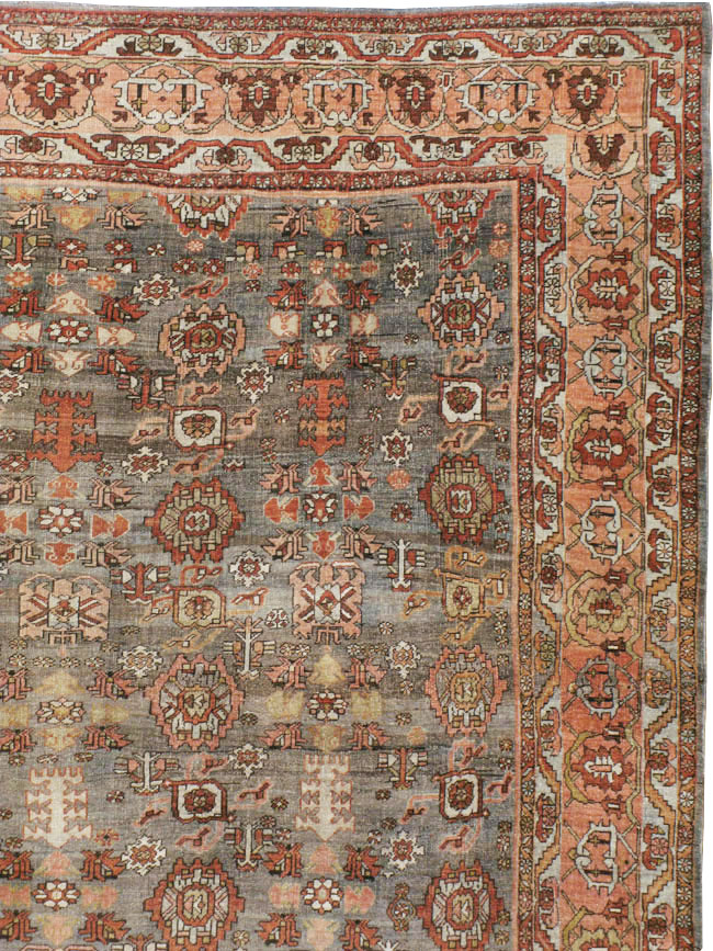 Antique Persian Bidjar Carpet, No.22125 - Galerie Shabab