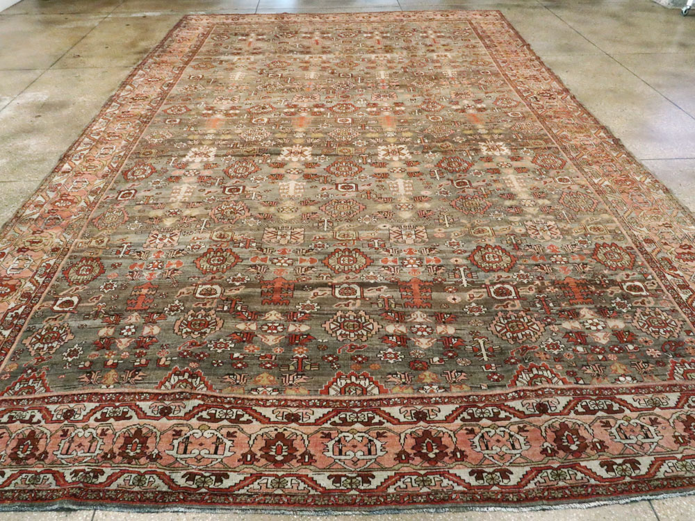 Antique Persian Bidjar Carpet, No.22125 - Galerie Shabab