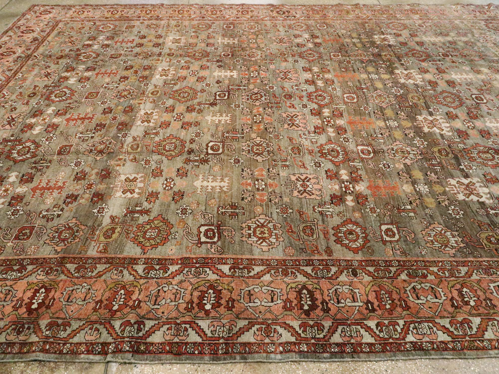 Antique Persian Bidjar Carpet, No.22125 - Galerie Shabab