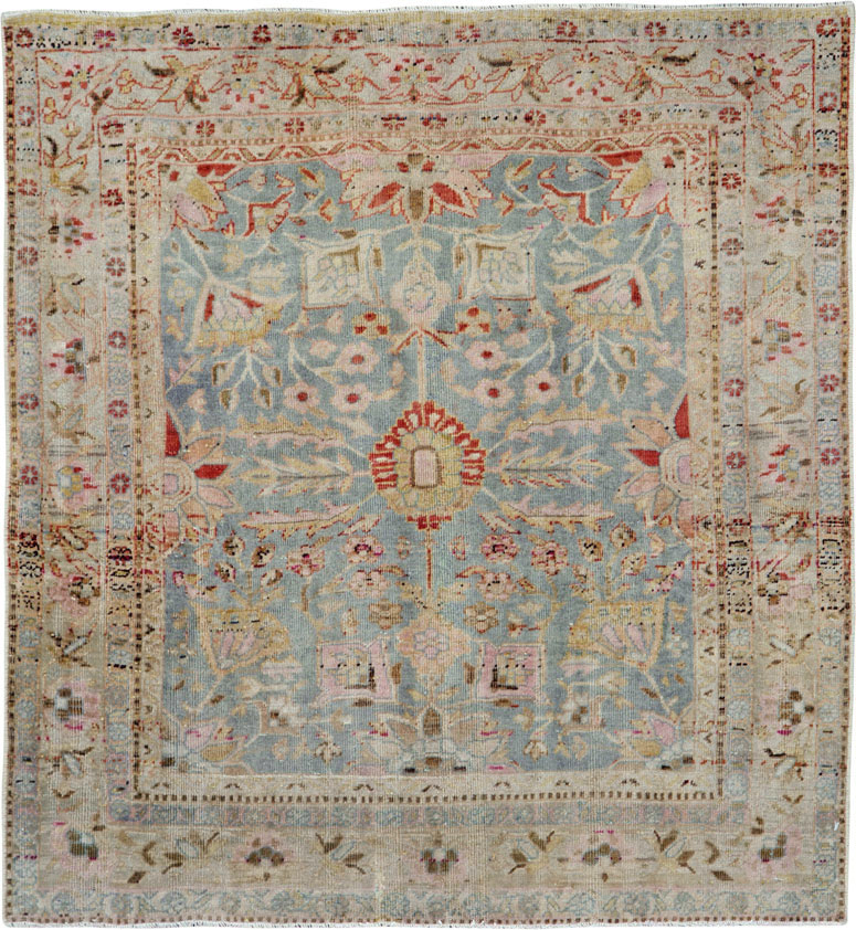 Antique Persian Mashad Rug, No.22129 - Galerie Shabab